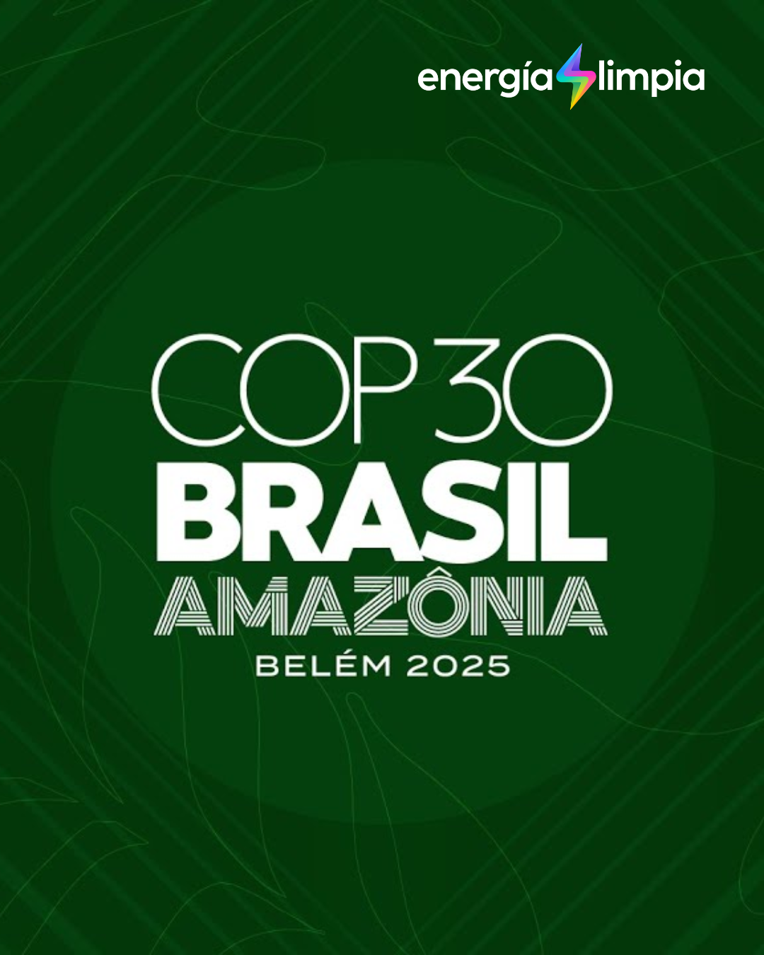 En un mundo marcado por crisis climáticas, tensiones geopolíticas y desigualdad, la COP30 llega como una oportunidad crucial para sembrar soluciones reales. Este encuentro global, que tendrá lugar en noviembre de 2025 en la Amazonía brasileña, no se trata solo de nuevos acuerdos, sino de cumplir lo prometido. Desde Energía Limpia, creemos que la acción colectiva, coherente y urgente es la única vía para enfrentar un futuro que ya no puede esperar.